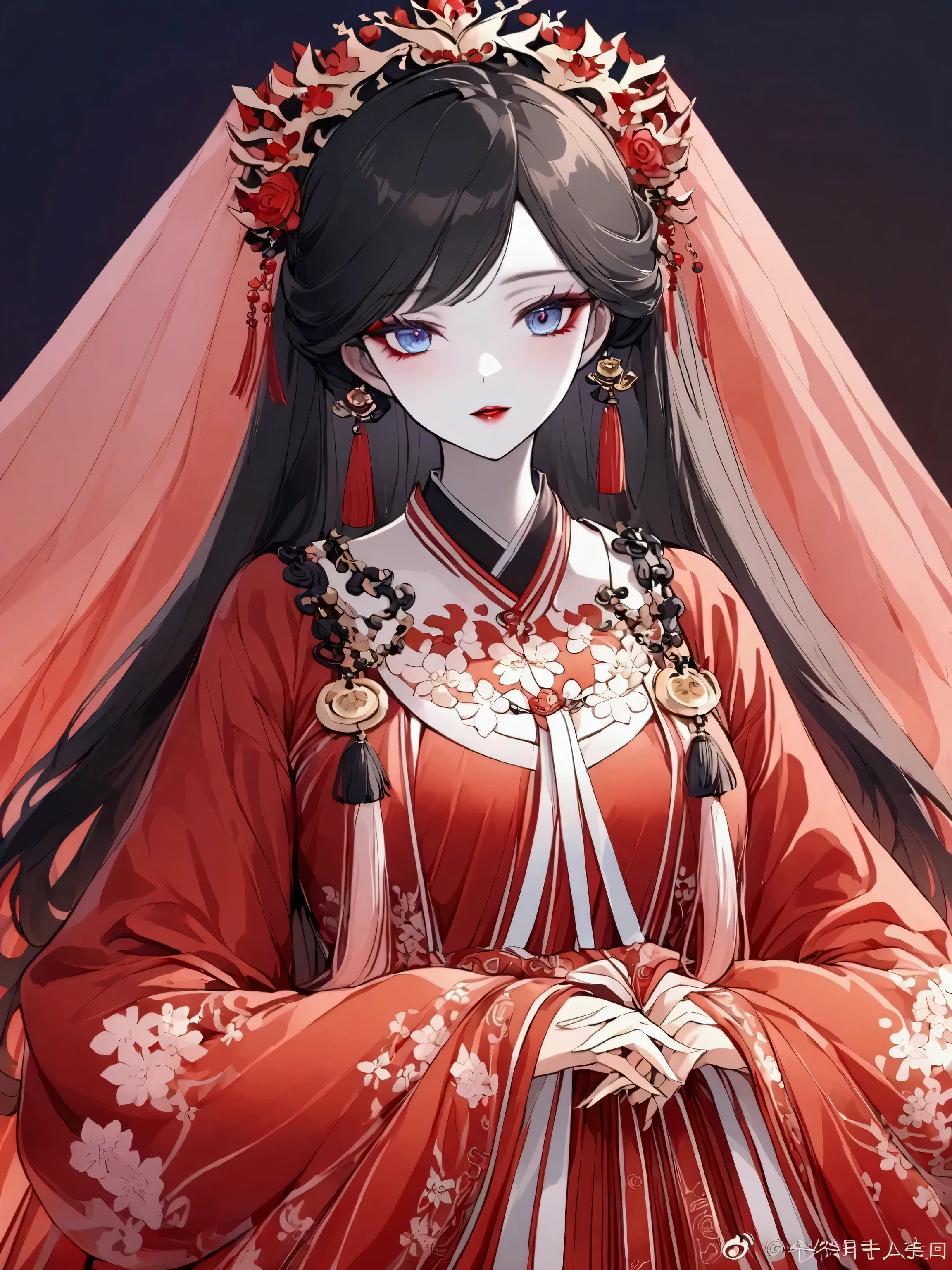 (Beautiful girl in colorful clothes),Full body standing painting,Wide sleeves,watery big eyes,Beautiful face and smooth fair skin,s delicate face,cabelos preto e longos,An ancient Chinese beauty,wearing ancient Chinese costume,gossamer,Colorful,Vivid and bright colors,Vibrant digital illustration,(clean backdrop),Ink painting style,Clean colors,Decisive cut,tmasterpiece, Ultra-delicate,Epic composition,high high quality,HighestQuali,4K