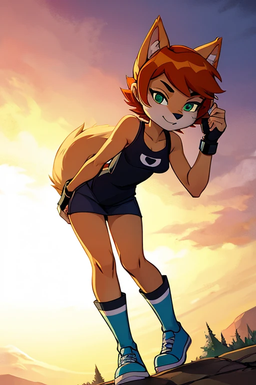 Female furry ben 10 style 