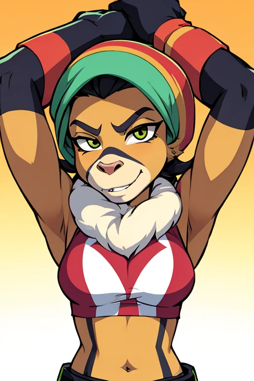 Female furry mandrill ben 10 style 