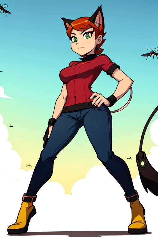 Female furry mosquito ben 10 style 