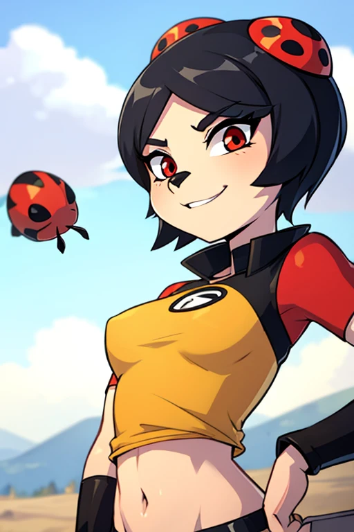 Female furry ladybug ben 10 style 