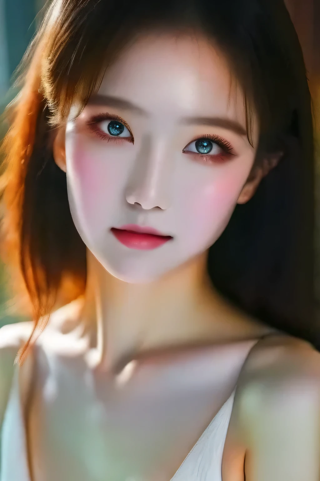  best quality, masterpiece,  1 girl, whole body,  Very Delicate and Beautiful Girl , 8k wallpaper,  beautiful detailed eyes,  Beautiful Detailed Sparkle ,  cinematic lighting 