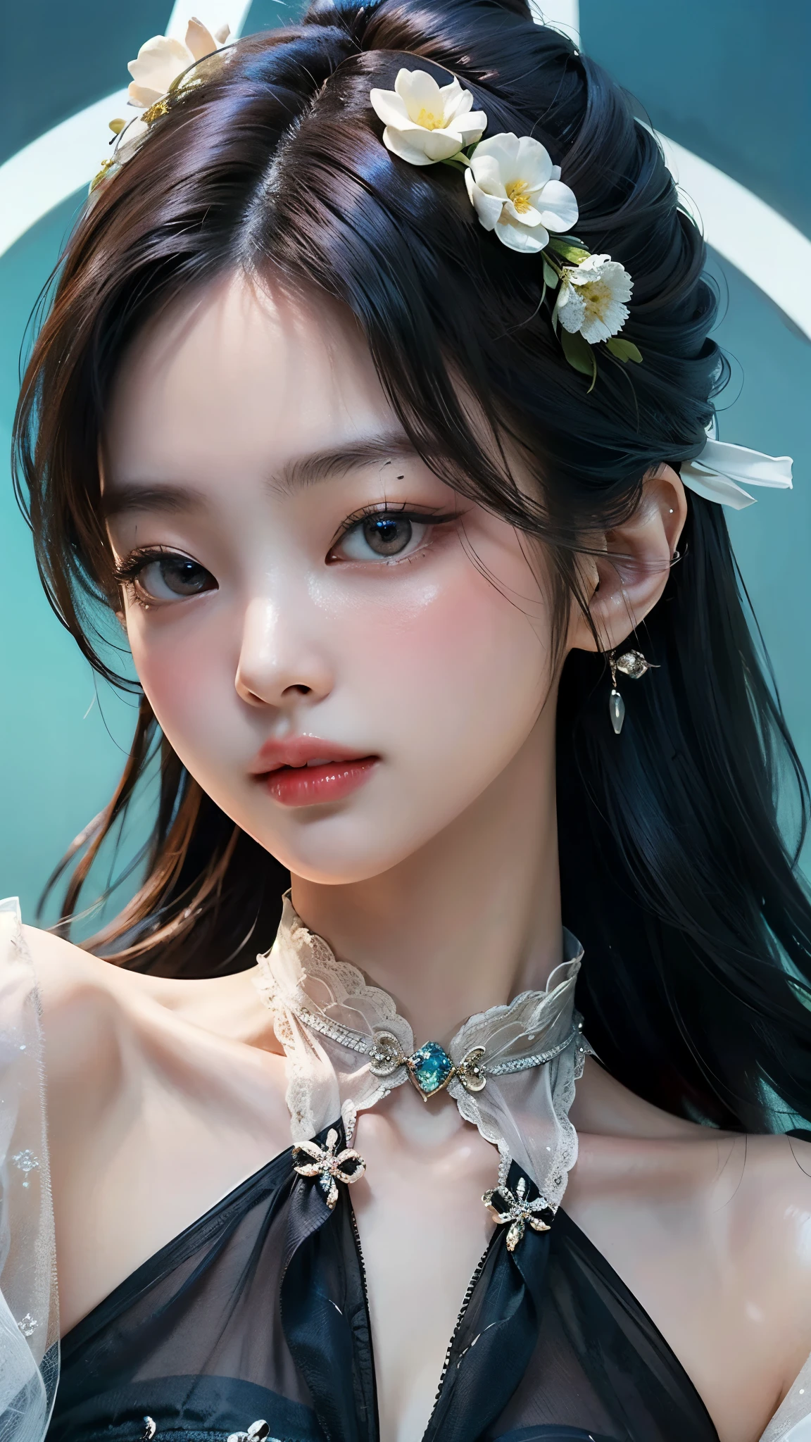 (masterpiece), (top class), (highly detailed), (illustration), (1girl), looking at the viewer, (interview), beautiful detailed eyes, delicate and beautiful face, floating, (high saturation), (shining), blue sky, bright and beautiful face, the skin is young and radiant, fair and radiant, the best appearance, very beautiful, big eyes shine with transparent sky blue light, beautiful and wonderful beautiful girl,
