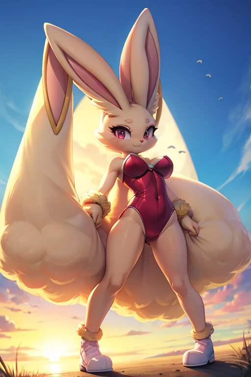 Female furry fusion sara rabbit and lopunny 