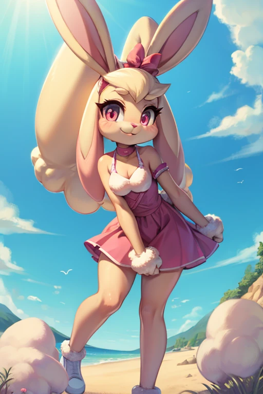 Female furry fusion sara rabbit and lopunny 