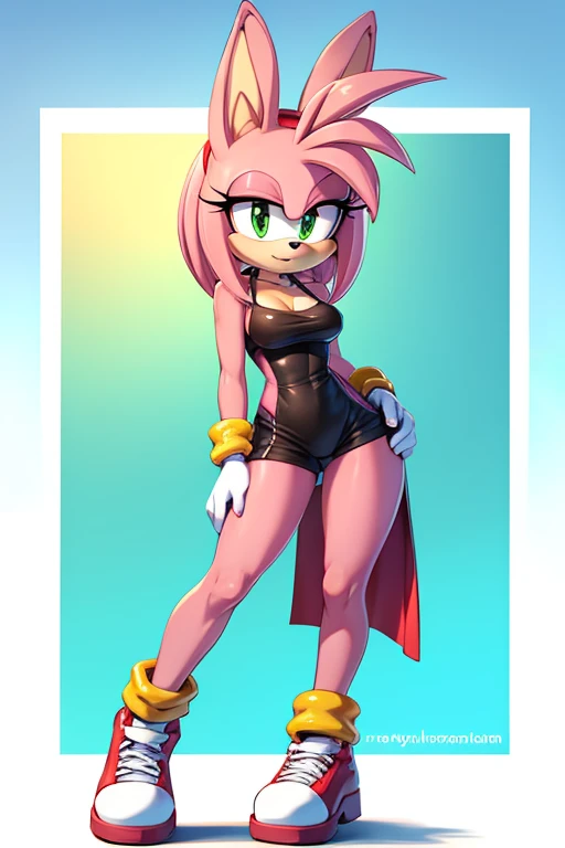 Female furry fusion sara rabbit and amy rose 