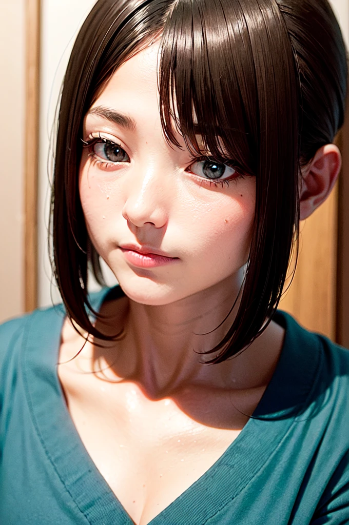   Details, (masterpiece:1.2), 日本人woman, (Alone:1.2), (woman), No makeup、 cute