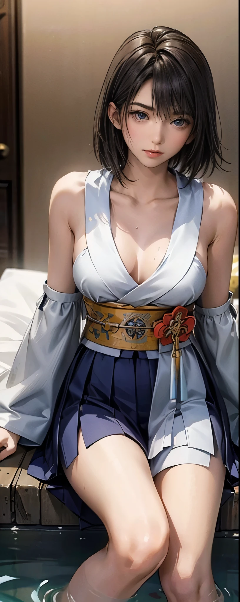 （（（完美figure，figure，chinese clothes， （（（short hair，brown eyes））），S型figure:1.7））），((masterpiece)),high resolution, ((Best quality at best))，masterpiece，quality，Best quality，（（（ Exquisite facial features，looking at the audience,There is light in the eyes，Happy，lol））），（（（Interlacing of light and shadow，huge ））），（（（looking into camera，sit astride，spread legs，from below，look up）））