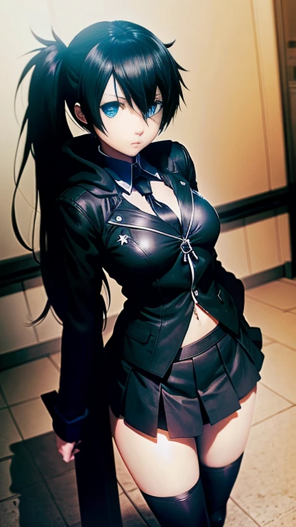 Black Rock Shooter, School Uniform,