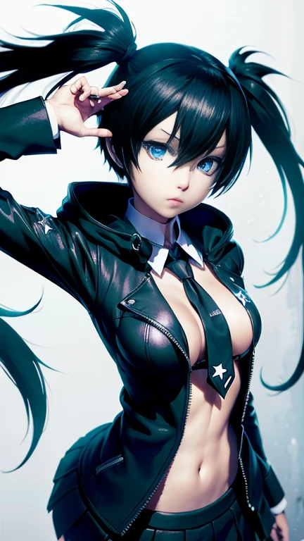 Black Rock Shooter, School Uniform,