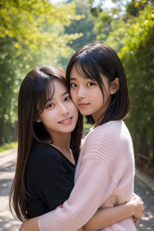 2 womenと1 male、(((Photo from below:1.4)))、(((The viewer films the two women from a low angle...:1.3)))、(((two women are unaware of the audience..))),(cute profile)、(((2 women、20-year-old、裸にOversized knitted sweaters:1.4)))、((1 male、50 years old、Middle-aged fat、suit figure)),((Man stands behind 2 women、hug from behind))、((two women'shoulders are exposed:1.4))、((the man'left hand touches woman'Private part.)),(very detailed beautiful face of one young girl), Great look and best quality:1.4), (Super detailed), (8K Dende Wallpaper), very detailed, High resolution RAW color photos, professional photography, realistic portrait, wonderful face and eyes, brown eyes, In 8K、very detailed美少女の詳細な顔、very detailed目、very detailed肌、very detailed指、very detailed鼻、very detailed詳細な口、perfect anatomy、detailed background、detailed clothing、2 beautiful girls、(20:1.2)、20-year-old、2 cute girls、realistic body、body like a model、((realistic beautiful girl))、small、white skin、glowing skin、((very short and beautiful black hair))、((Nogizaka ))、((A seductive smile:1.2))、bangs: 1.5、cute face、Real-looking face、delicate eyes、((Inside a crowded subway car:1.3))、((Oversized knitted sweaters、Private parts and breasts appear..))、20-year-old,、((2 women were molested))、please open your legs、((Domestic parts are now available.......................))、((shaved pussy))、((small breasts and small nipples............)), Depth of written boundary, full shot、Female name、Japanese、20-year-old、(beautiful face:1.5)、(not wearing anything)