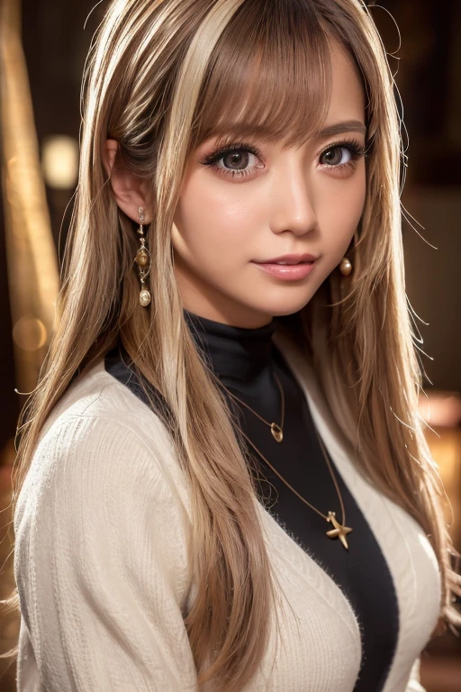 ((Highest quality、Best image quality、Ultra-high resolution))、(Photorealistic), (Realistic), (Ultra-high resolution), Tabletop, Highest quality, Raw photo, Ultra-realistic, Ultra-high resolution, Ray Tracing, ((1 Japanese woman wearing a fox costume)), smile, (Blonde short cut), Mouth closed, Beautiful Face, Sexy figure, High Resolution Finger,Bored face、 High resolution face, High resolution eyes, Woman wearing a brown fur coat and taking a photo,(Slime-ified、Great tit、flat 、Great tit,flat chest), 24-year-old woman、Rooftop with night view,choker