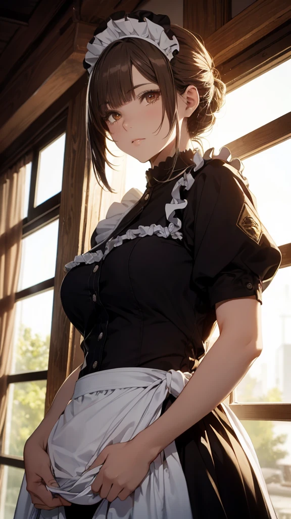 (pieces fly: 1.3), (maximum resolution: 1.2), (ultra high definition tv: 1.2), cinema light, 8K resolution, fine eyes and skin, detailed faceの特徴, , (sharp focus on breasts: 1.2), (The focus is on the face:1.2),perfect style, cute face, Accurate, anatomically correct, Highly detailed face and skin texture, fine eyes, double eyelid, thin eyebrows, glitter eyeliner: 1 natural cheek, shiny skin, Fair skin, Glossy skin: 1.2, (glossy lips: 1.4),、 (embarrassed look: 1.2),20 year old woman, (detailed face:1.2), (highest quality:1.2), Retrospective shot of rear loam、angle from below, Low - Angle, from behind, cinematic lighting, perfect style, beautiful face, (skirt lift:1.4), loose and wrinkled white panties, stockings, blush、humiliation、impatience、glare、tears、embarrassing、surprised expression、anger expression、 (Maid clothes:1.5),full of sweat、silver hair、green ash eye、Retrospective shot of rear loam、Low - Angleから、soaking wet、Overflowing sperm、Sperm in the ass、sperm on thigh、flowing sperm(fascinating butt:1.2),、exposed panties、disheveled clothes、exposed chest、Glasses、masturbation behavior、