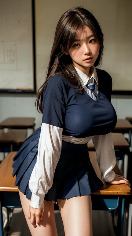 ((1 girl)), ((Dildo、Handjob))、masterpiece, Highest quality, 8k, Young and beautiful girl, Baby Face、The clothes are big 、Morphologically correct、 (Round face), Cute Face, Thighs, smile、 Compensate, 10 generations, Detailed face, Background Blur、((((((high school girl))))))、((pantyhose)), Clothes that fit the body, Written boundary depth, ((Big Breasts)), (Black Hair)、(Low twin tails)