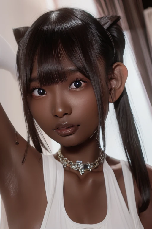 score_9, score_8_up, score_7_up, score_6_up, 1girl, solo, jewelry, rating: safe, brown_eyes, black_hair, lips, makeup, armlet, breasts, egyptian, egyptian_clothes, dark_skin, nose, earrings, gold, lipstick, cleavage, realistic, looking_at_viewer, medium_breasts, open_mouth, oral_invitation, piercing, gyaru, blunt_bangs, bangs, bob_cut, vampire, long_fangs, (from_above:1.3), downblouse, dark, silk, black_robe, moonlight, temple, night, moon, aged_up, (rape_face:1.3)