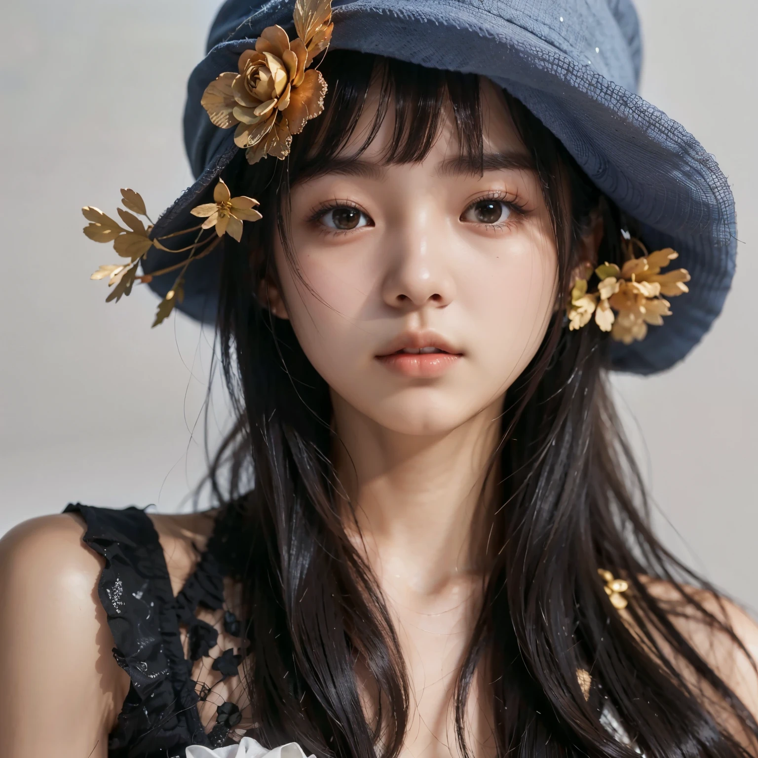  a close up of a woman in a black dress posing for a photo, Jennie Blackpink, gemma chen, young cute wan asian face, Kitagawa Sailor, Xintong Chen, wenfeiye, jossi do blackpink, lulu chen,  Shiori Teshirogi, Aoi Ogata | | | | | | | | | | | | | | | | | | | | | | |, she's facing the camera, Suzuki Kiyoko, Yanjun Chengt