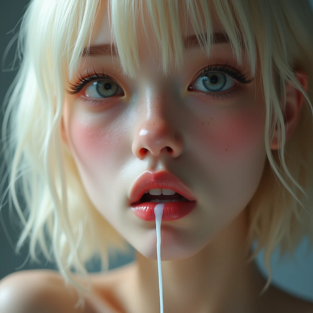 quality

(Cinematic digital work of art: 1.3), High quality, table, of the highest quality, Super Detail, illustration, [4k Digital Art]、 lndsvgnr, (sharp focus: 1.5), (moody lighting:1.2), depth of field, hips, 4k 、a high resolution, ultra detailed, Чрезвычайно детализированные обои CG Unity 8K, realistic, Photorealistic, raw photo, beautiful detailed face, pale skin, realistic shiny skin, detailed fabric texture, detailed hair texture, perfect body, Beautiful face, Acura, Anatomically correct, very detailed face, Eye and skin texture, natural neck length., (beautiful eyes), (beautiful hands), (glossy leather:1.2), thin legs, thin legs, Detailed people、Detailed face、detailed information、 



(Live action、complex parts)、blondes、short hair、



Dramatic draw up、draw up、Pinky Pink Lipstick、eye makeup、mascara、Eyeliner、eyeshadow、Light purple color control


(((gasped, , sweat, Couple, Junior class)))




room、men's room、((wear plus size men、long t-shirt、Shoulders come forward、Zettai Ryoiki)), White gloves, pink lips, Admiring face、happy smile, gasped,orgasm, ((men's room)), sharp outline, short sleeves, mature woman, 25 years, Лучшее quality, table、fishnet tights、garters、lay on the bed、Angle from above、first person, Girl brushing her teeth、Man;Hand holding a toothbrush, (Focus on the face、face close up)、Open your mouth wide、