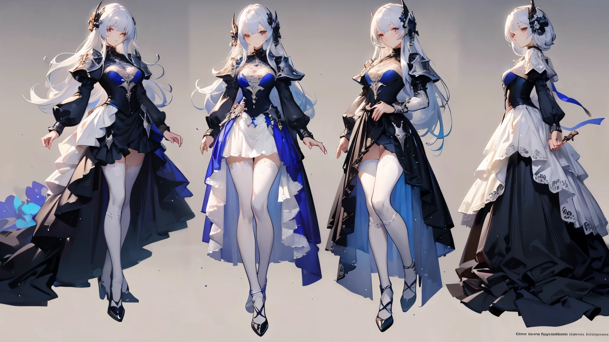 A close up of a woman in a dress with a sword - SeaArt AI