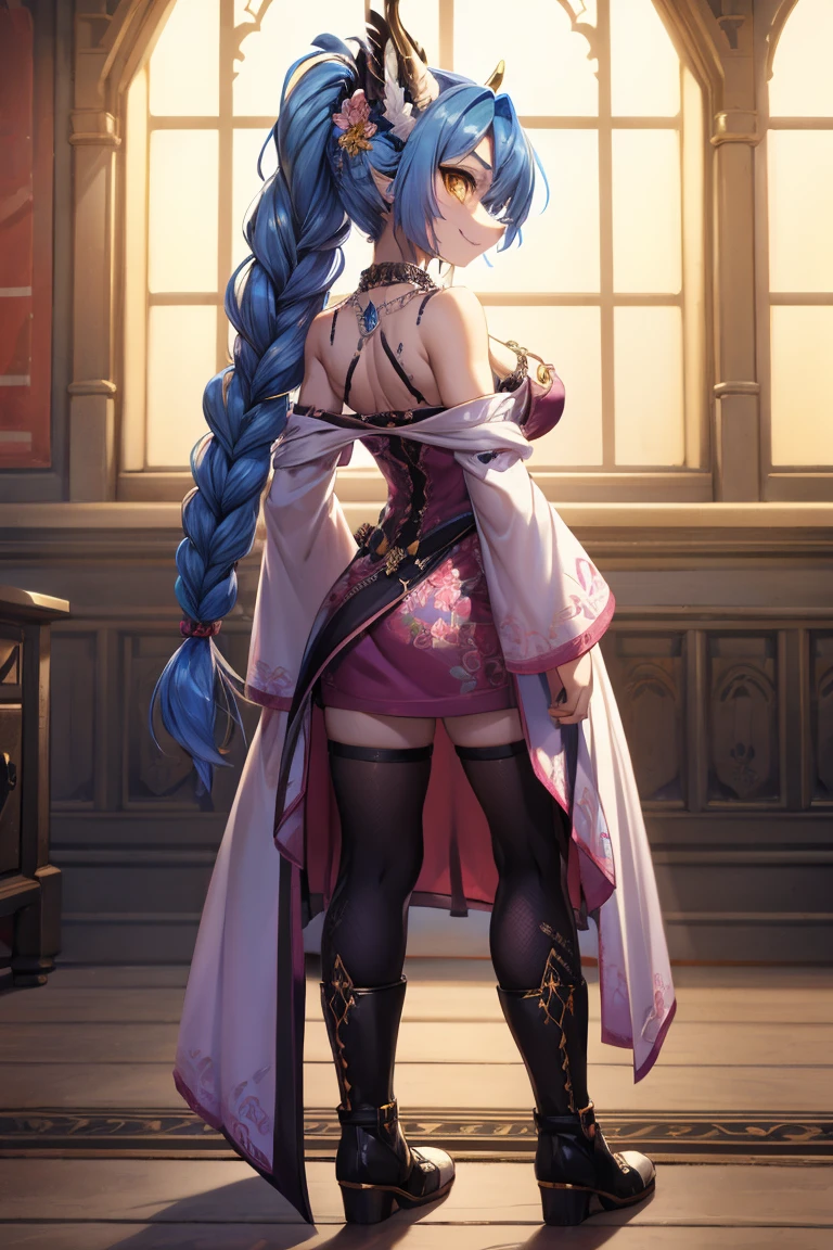 Keqing, genshin impact, anime girl with purple eyes and purple hair looking at the camera with a beautiful and attractive smile, colorful lens reflections, glitter gif, light through glass, breathtaking rendering, extreme close-up, cg anime art, attractive anime girl, beautiful anime girl, kantai collection style, seductive beautiful anime woman, detailed digital anime art, beautiful anime woman, beautiful anime girl, | Fine detail anime, (Anime Girl), best quality, masterpiece, ultra-detailed, beautiful, highres, original, absurd, ultra realistic 8K CG, perfect artwork, (((perfect female figure)), mature female, narrow waist, chinese deity looking at viewer, seductive posture, sexy pose, seductive, clean, beautiful face, pure face, skin, hyper realistic, ultra detailed, detailed eyes, lush body, dramatic lighting, dynamic pose, (realistic) realistic, (masterpiece:1.3), (absurdists:1.3), (best quality:1.3), HD, FULL HD, bright lights, best quality, best quality, beautiful lighting, outdoor, (8k extremely detailed CG unit wallpaper), high details, sharp focus, dramatic and photorealistic midjourney painting art, photorealistic, perfect ass, perfect hands