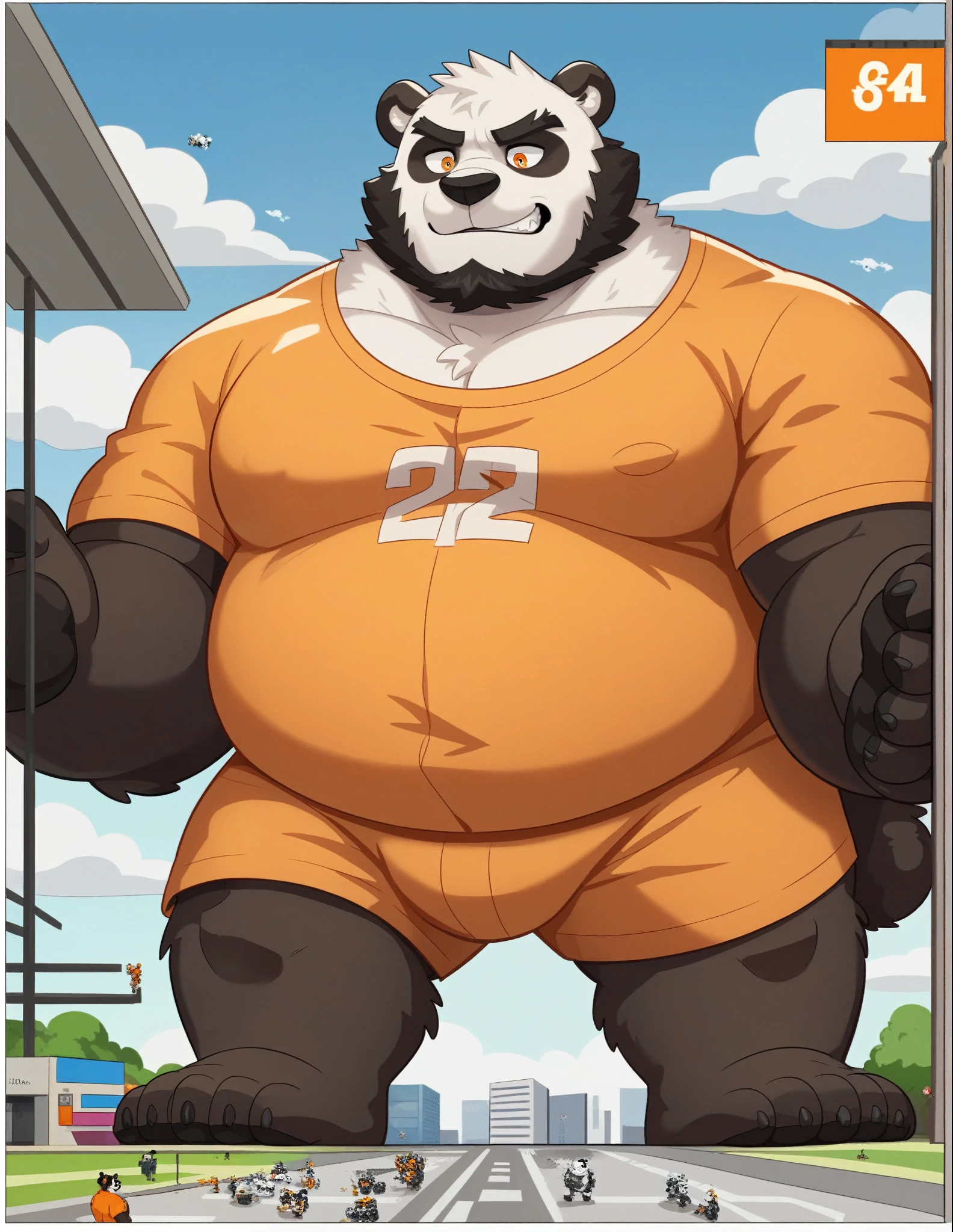 By darksideofdiscovery, by ghoskee, by episode0006, by xeoniios, by haps, by st.boogie, by iwbsb kuma, by igiveyoulemons, by motogen, by minedoo, solo, male, bear, black fur, black body, hairy, hair pulled back in a messy manbun, overweight, fat, black body, yellow eyes, nipples, muscular, detailed hands, seductive expression, sweating, hot springs, sweaty, steamy, afternoon, hard penis, penis under small towel, semi exposed penis, bulge, sweaty, lifting one arm, hairy armpits, sweaty armpits 