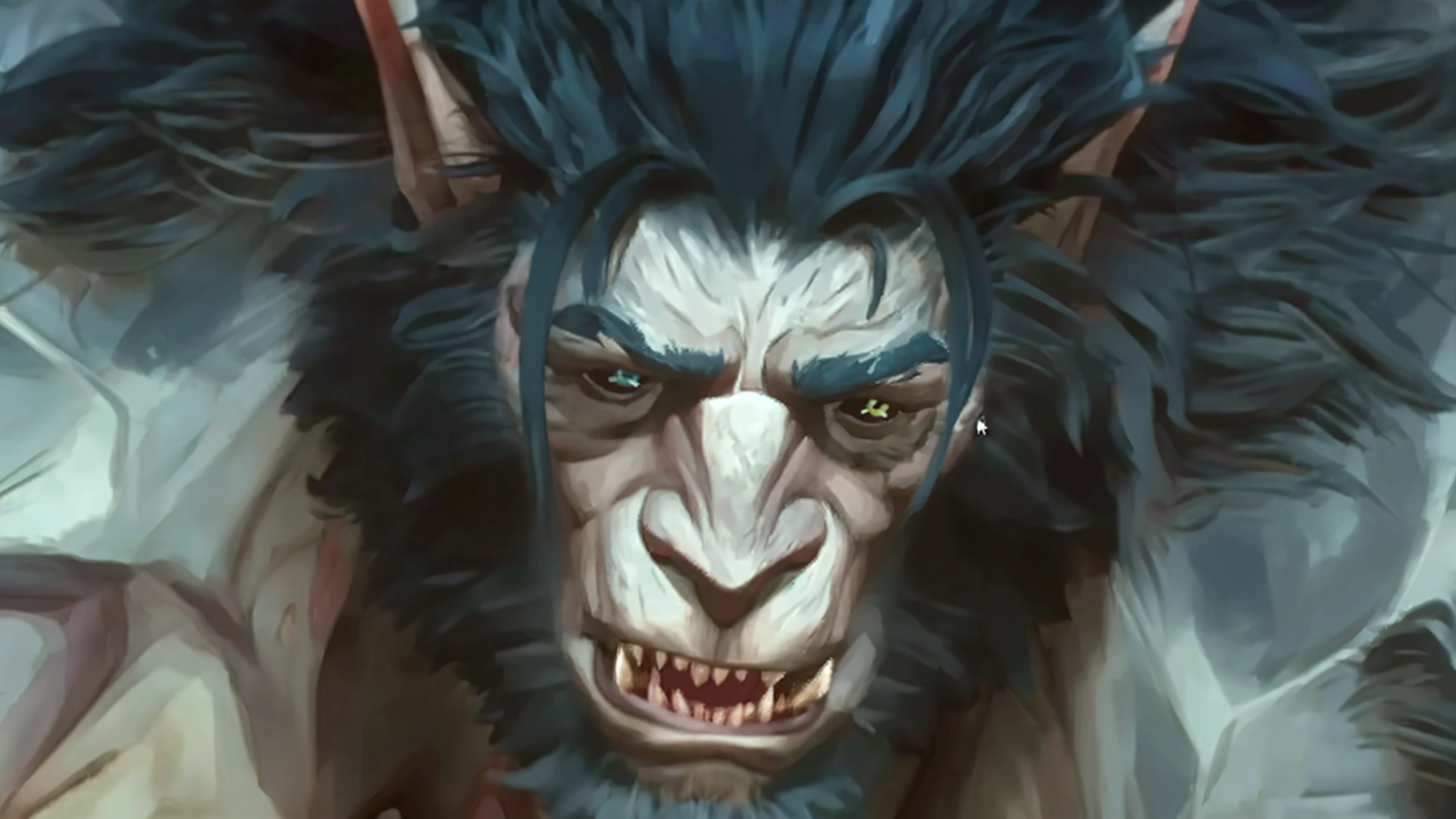 Realistic photos, RAW Photos, troll, attacks viewer, Powerful movements, jump on prey, ((Dynamic jump)), Sharp Claws, troll approaching from above, sudden approach, Bad-tempered, dynamic Shot from grand