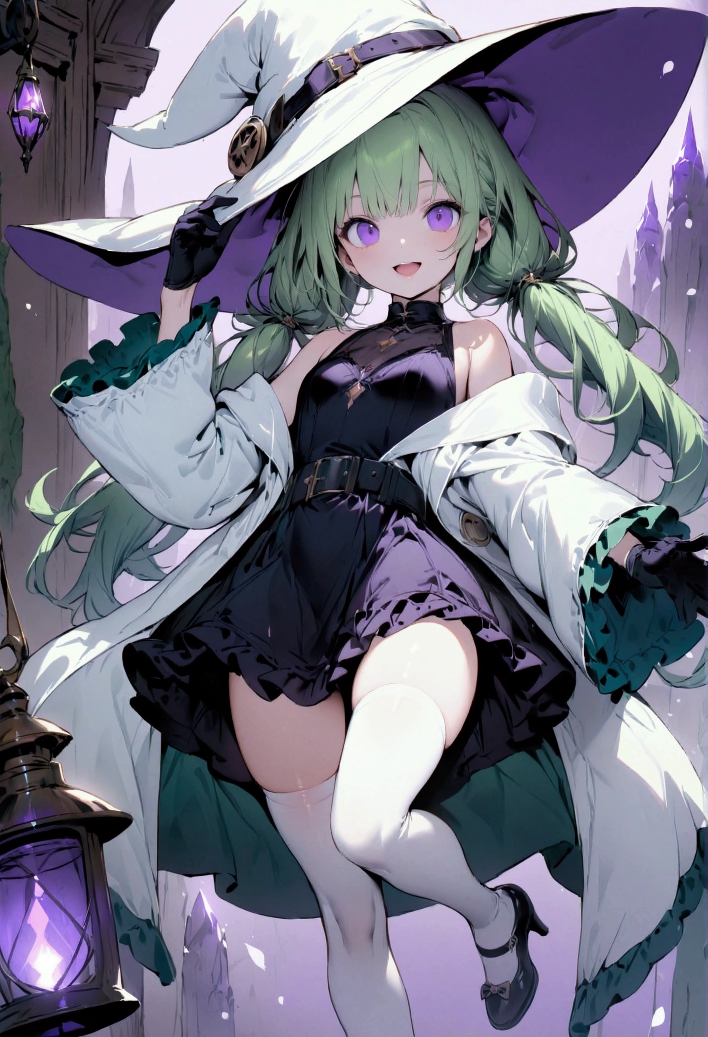 Busty Tatsumaki sits and masturbates., Spread your legs, Happy face