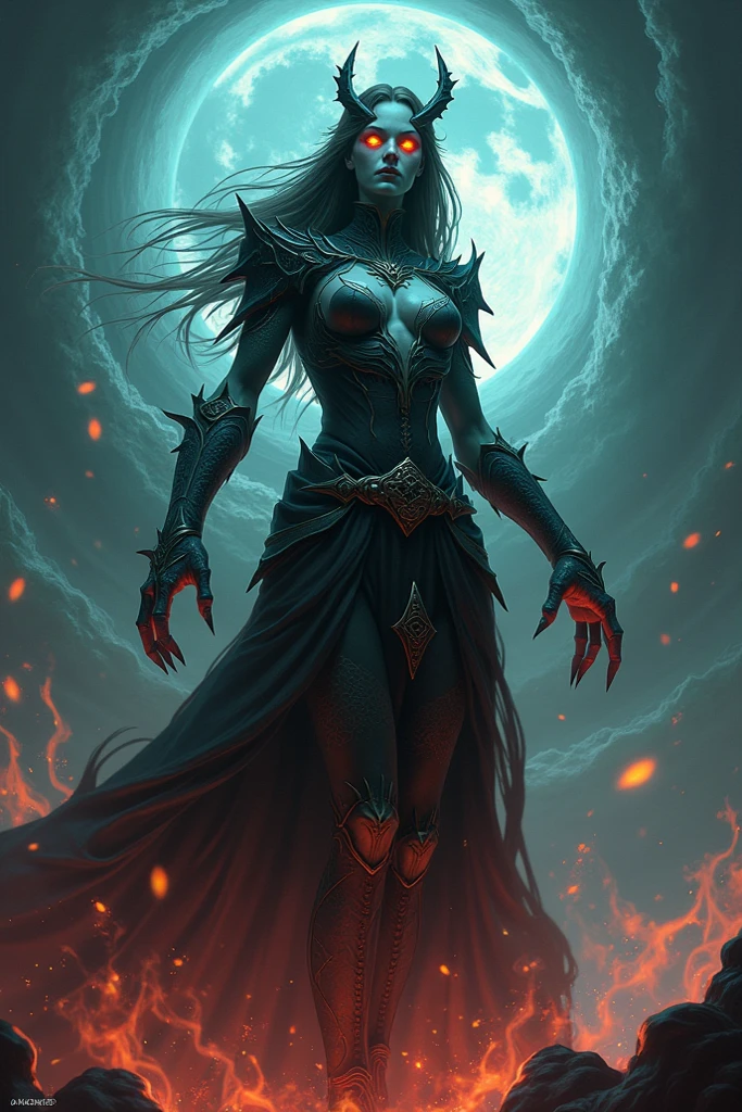 Dark envoy
Heart of darkness
Conqueror of worlds
Ruthless and cold
Mysterious enigma
Queen's authority --auto