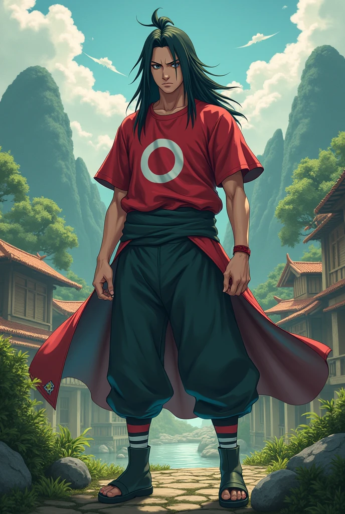 photograph of Kiba_Inuzuka, 1boy, solo, male, kneeling down on the ground, background is magical forest, bokeh, f1.8, 4k, (fanged smile:0.7), dramatic lighting, concept art, trending on artstation, <lora:KibaInuzuka:0.8> <lora:more_details:0.7>