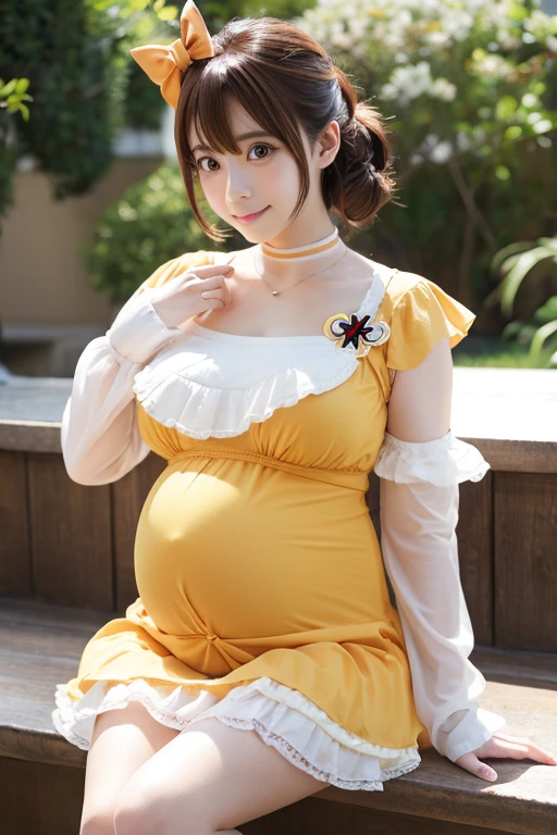 Cure Pine Cosplay Multiple Pregnant Woman Ringetsu