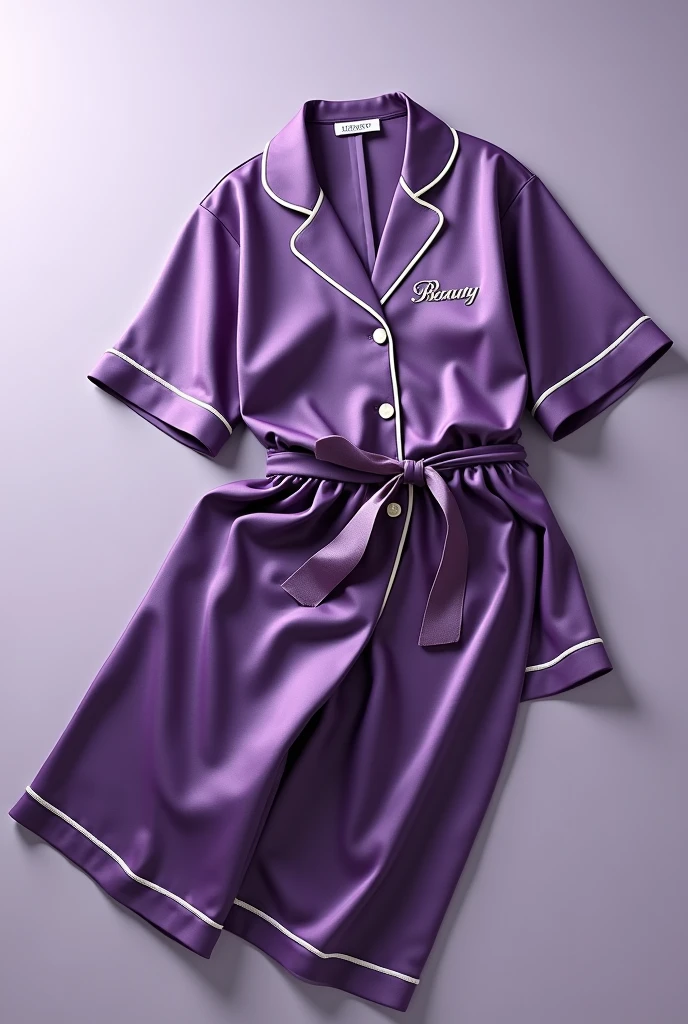 Best quality, best image quality, highest resolution, super detailed, wearing satin pajamas, the material of satin pajamas is shiny, soft and smooth to the touch, no underwear is worn, Chest is C cup, Japan fashion model, full body shot so that the face is also included, the subject is alone, sweaty,