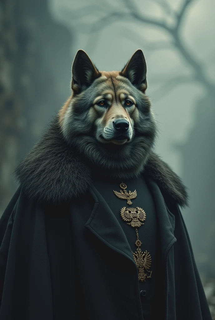 sharp focus, masculine figure, gray natural lighting, backlighting, crepuscular ray outlining face, formal clothing with open collar, detailed ambient light on cigar smoke drifting upwards, serious expression, high-definition realism, photorealistic facial features, wolf