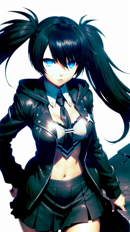 Black Rock Shooter, School Uniform,