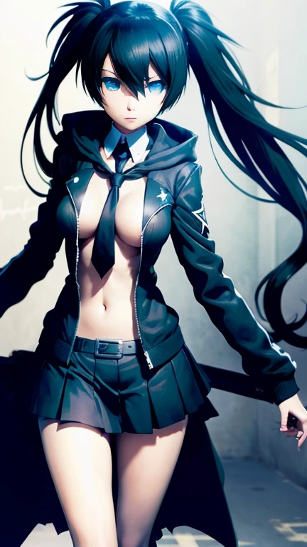 Black Rock Shooter, School Uniform,