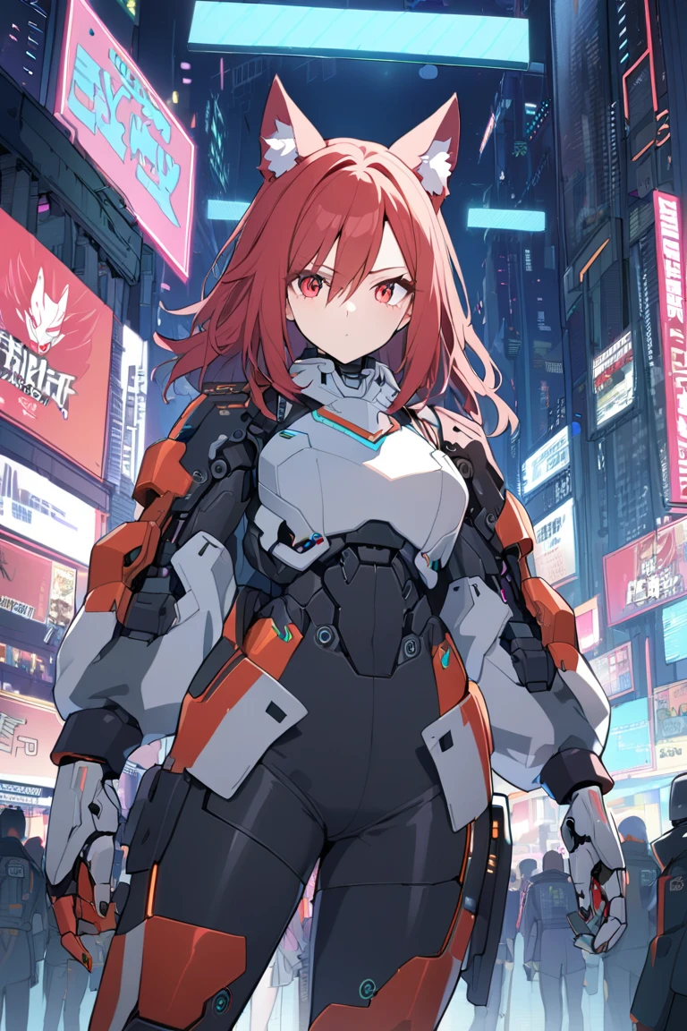 ((1 cyborg loli)),((different types of breasts,biomechanical breasts,very large penis,erect penis)),pussy liquid,((nipple fuck)),((urethral insertion)),standing with raised to the tall one, ((different types of short hair, red eyes)), a factory, at night,