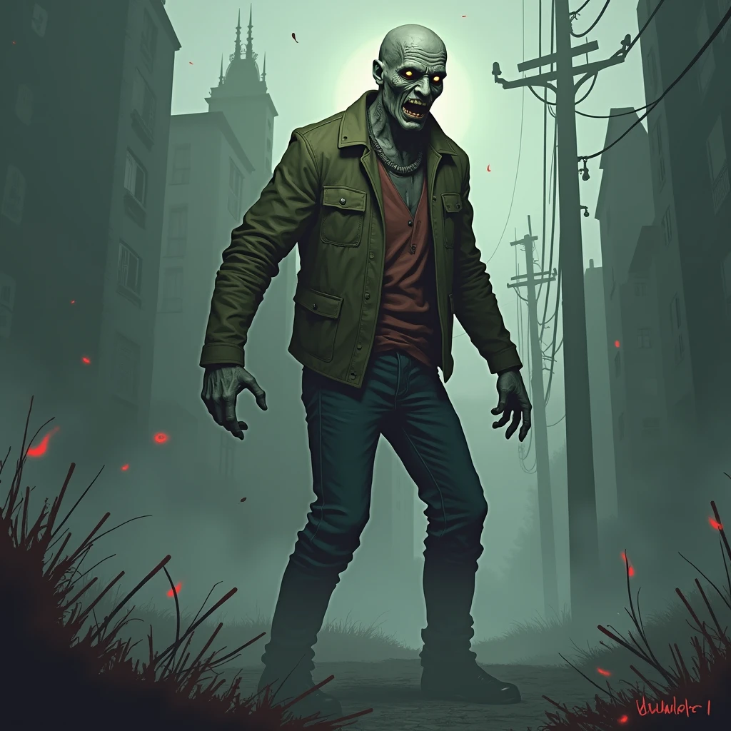 a strong man with defined physique, horror mask, macabre shirtless smile, holding a knife, standing in doorway of room at night, horror movie style illustration, dark moody lighting, dramatic shadows, highly detailed, cinematic, hyper realistic, chiaroscuro lighting, dark subdued colors