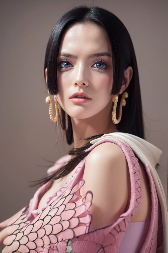 Nikon RAW Photos, Fujifilm XT3, (detailed, 21ageの若い女性船長, Big eyes, snake gold earrings, avert your eyes), (((In underwear、Red embroidered underwear、bust８5㎝、Bare your breasts,)))Sensual, (ultra detailed), 8k, 4K, Complex, upper_body, detailed_face, Best lighting, 屋outside, compensate, Bleach Background, Low rise,(masterpiece, Highest quality:1.4), (face focus:1.5), outside, (Close to the sea), One girl, alone, Hancock 1, One girl, Boa Hancock,,Big Breasts, Cleavage, Long Hair, Epaulettes, (Young Japanese women:1,１８age), View your viewers, 美しい笑face, beautiful face, highly detailed face, highly detailed eyes, subsurface scattering, Realistic pupils, full face blush, Fuller lips, detailed background, Depth of written boundary, Volumetric lighting, Sharp focus, Absurd, Realistic proportions, (Realistic, hyperRealistic:1.4), 16k hdr, upper body, Are standing, Idol, thigh, hand