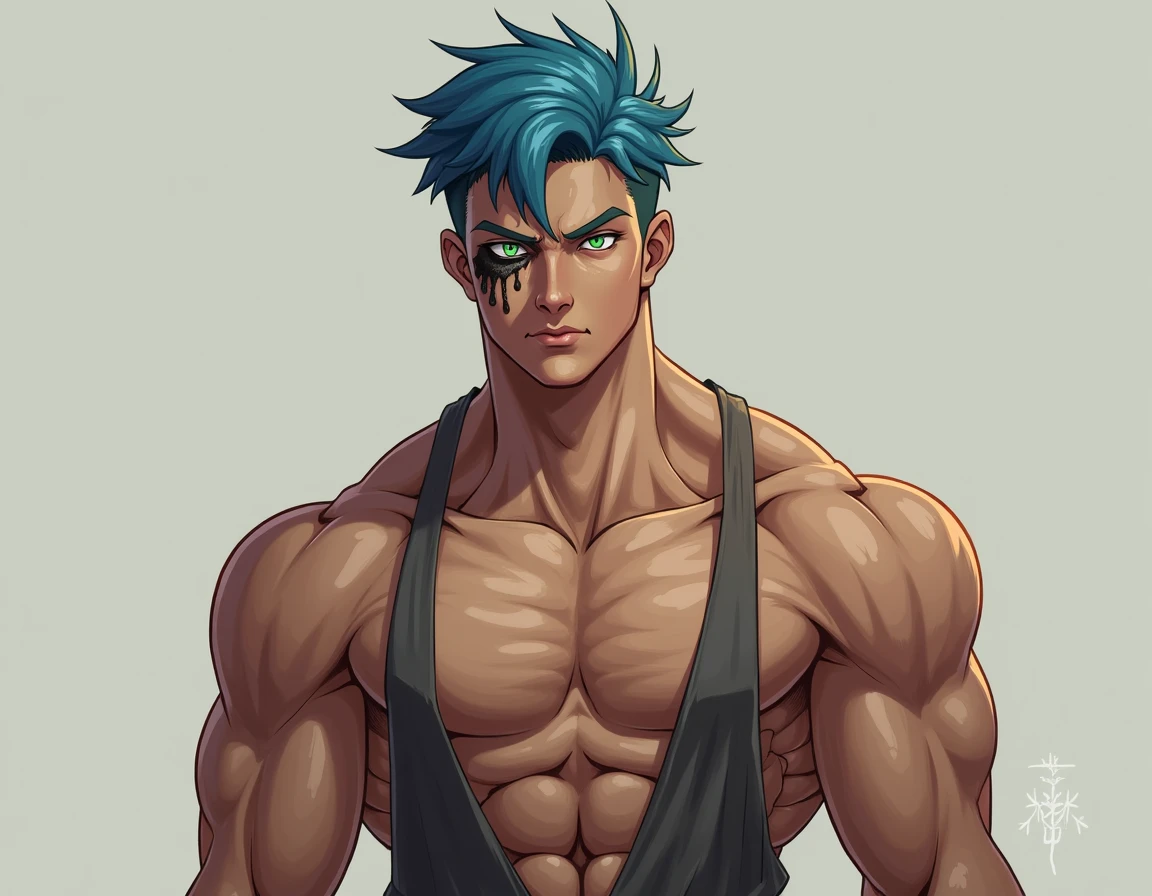 Ash Ketchum from Pokémon anime as a big dumb muscular bodybuilder jock in a locker room flexing and staring blankly as his eyes glow red under hypnosis with his mouth hanging open as he repeats, "Bigger... Dumber.... Must obey.... More like a jock bro every day.... Yes, Coach. I obey. Huhuhuhuh...." in a deep mindless emotionless voice with his fellow hypnotized jocks to forget about Pokémon training and focus instead on training his own body and obeying his coach. Hyper swollen bulging crotch. Hyper muscles. Toned muscles. 5% body fat. Big biceps. Big triceps. Broad shoulders. Big traps. Big lats. Big meaty pecs. Massive deltoids. Six-pack abs. Spherical glutes. Brainwashing. Hypnosis. Hypnotized. Bro. IQ drain. Dumber and dumber. Meathead. Musclehead. Mindless. Hypno. Mind control. Brain drain. Entranced.