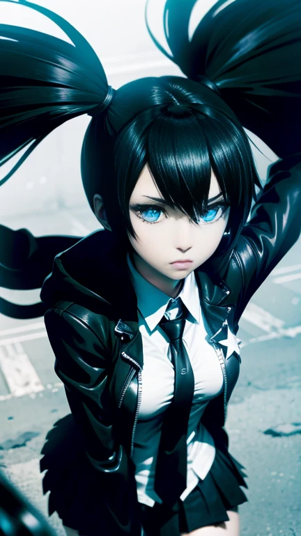 Black Rock Shooter, School Uniform,