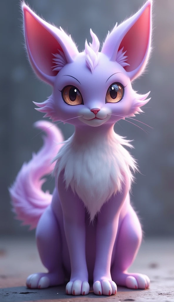 Full body of a ultra realistic Espeon