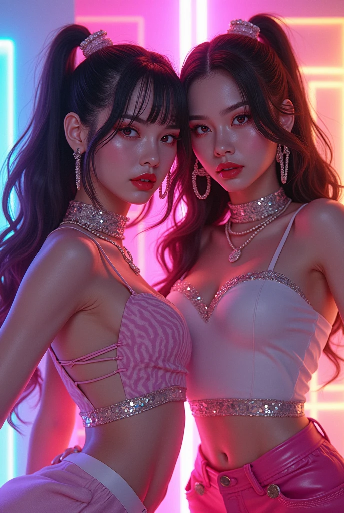 A YouTube cover with naked women with anime zone letters
