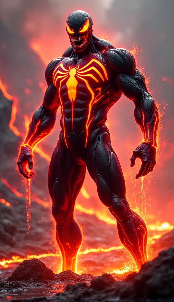 black humanoid made of rock,((electrified eyes: 1.2)) ((full rock skin: 1.2)), (red hot volcanic lava skin: 1.2) bare torso, bare chest, male, ((masterpiece, best quality )), ((cracked skin: 1.4)), ((white electricity passing through cracks: 1.4)), muscular male, (dragonborn: 0.6), white hair, outdoor, detailed background, 8k, max quality, Best Quality Canon Eos R6, Masterpiece, Highly Detailed: 1.2,