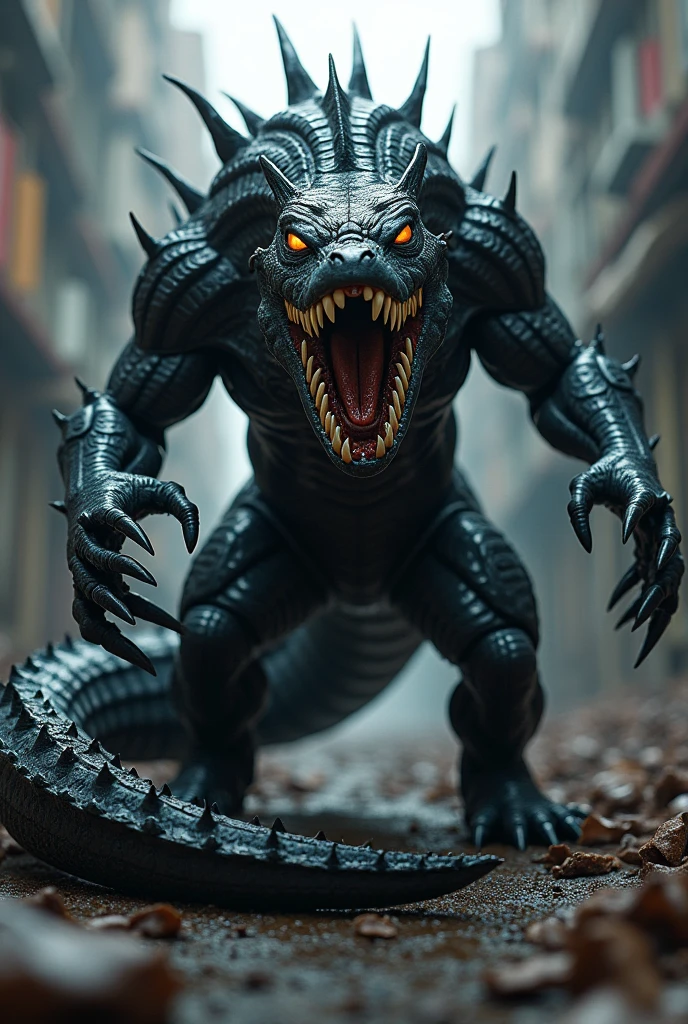 Photos réalistes, film Ben 10, personnage de RazorJaws