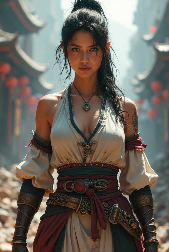 award winning photos, trending on artstation, (((A lifelike female mummy with bloods appears in the modern city, with broken bandages, muttered spells, glowing eyes, spell casting, magic spells, ancient Egyptian text))). (upper thighs shot), ethereal fantasy concept art , magnificent, celestial, ethereal, epic, majestic, magical, fantasy art, cover art, dreamy,