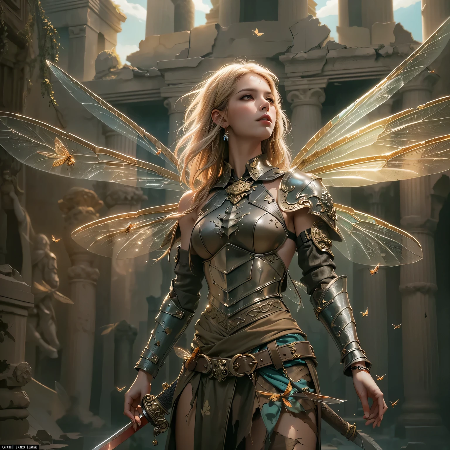 Original image created on October 29, 2024.
Fairy warrior