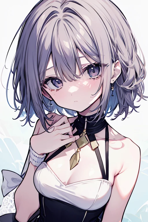 1 girl ,(from above:1.2),purple color hair、Purplish pink eyes that dreamers desire, (Blonde hair) , small stature, Colossal tits, , (masutepiece:1.2, Best Quality), (finely detailed beautiful eye: 1.2), (beautifull detailed face), (Best Illumination, extremely delicate and beautiful), ((Cinematic Light)), Dramatic light, (Pale white background:1.5), Short bob hair(1:3)、Ultra Contrast、Braid a little around the ears, White long dress、only has 5 fingers、、Her pussy is visible through the white thong、Wet pants、You can see inside your underwear、full of sweat、mocking look、diaper、nffsw,Arms crossed、grab the arm、Shoot from above、The angle is as seen from below.、Best Quality、Large breastuscular pussy、Pubic hair,high-level image quality、hightquality、8K,perfect hand、5 fingers、finger pin、Perfect Finger、T back、Naked、noise cut、bullet hand、Her hair color should have been a brighter purple.The skirt part is also carefully expressed..、Purple skirt、the skirt is floating in the wind、Dark purple panties、Pubic hair majority,A scene of make cooking Carbonara Pasta in the kitchen,(with sparkling eyes and a contagious smile),open mouth, Looking at Viewer,