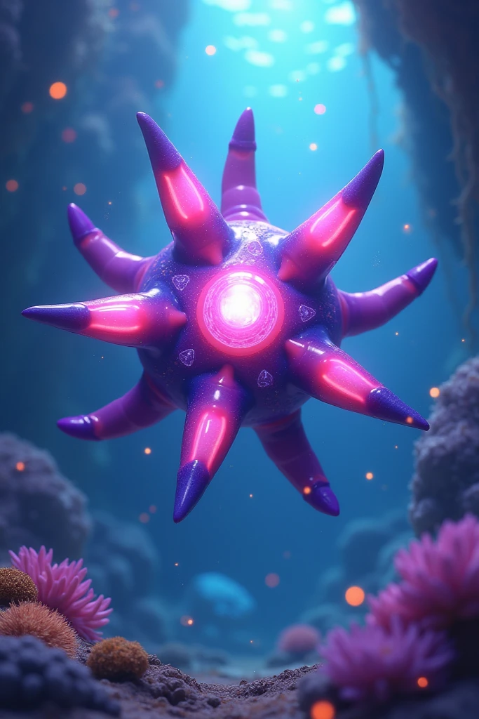 Create a detailed 4K image of a virus. The virus must be represented microscopically, showing its complex structure and details such as the viral capsule, surface proteins and genetic material. Use vibrant, contrasting colors to highlight different parts of the virus. The image must convey a sense of molecular biology and pathogenicity, capturing the complexity and intricate structure of the virus in an accurate and scientifically relevant way.
