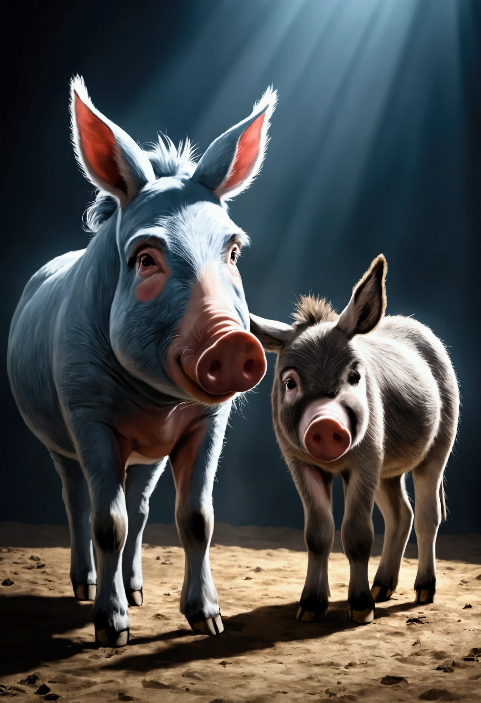 ((Gloria, bolt anal)), hippopotamus, female, (Detailed face), (duo:1.1) . . . Big Butt, thick thighs, wide hips, Huge Breasts, side View, uploaded to e62, ((((feral white fur bolt, pussy, dark skin Gloria, excessive cum, canine penis, feral bolt having sex with Gloria, anal, perching position))))