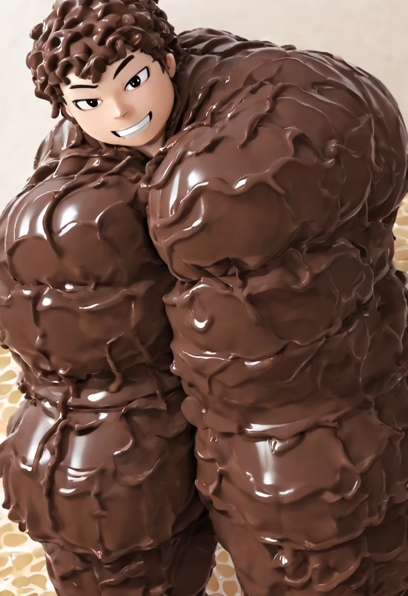 e621, ((oil painting \(medium\), by Zonkpunch)), solo hyper muscular male (Oozaru, ),(gorilla, prick ears, green fur, (massive butt:1.30), (massive dick and massive balls:1.35), (cum in mouth:1.45), (massive cum everywhere:2), (cum all over body:2), (cum all over bathroom:1.50), fur on cheek, long muzzle, brown monkey tail muscular abs, purple body, big smooth muscles, red eyes, biceps, one colored body, summer, teeth), naked, brown fur, brown body, brown pecs, (full body shot, turn around on stomach, portrait) (in bathtub full of cum:1.75) BREAK (midnight), water reflect off body.