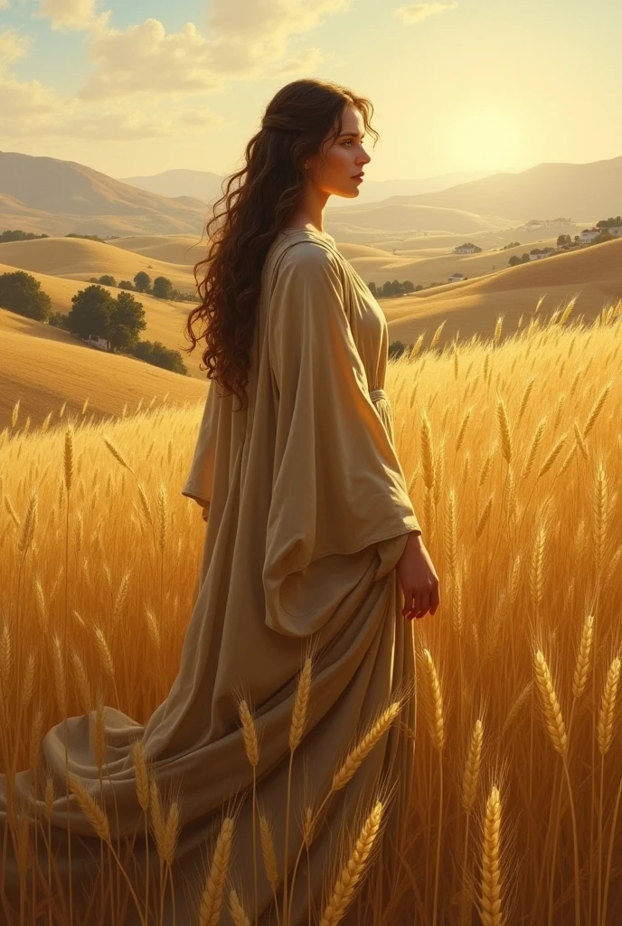 Biblical image of Ruth - SeaArt AI