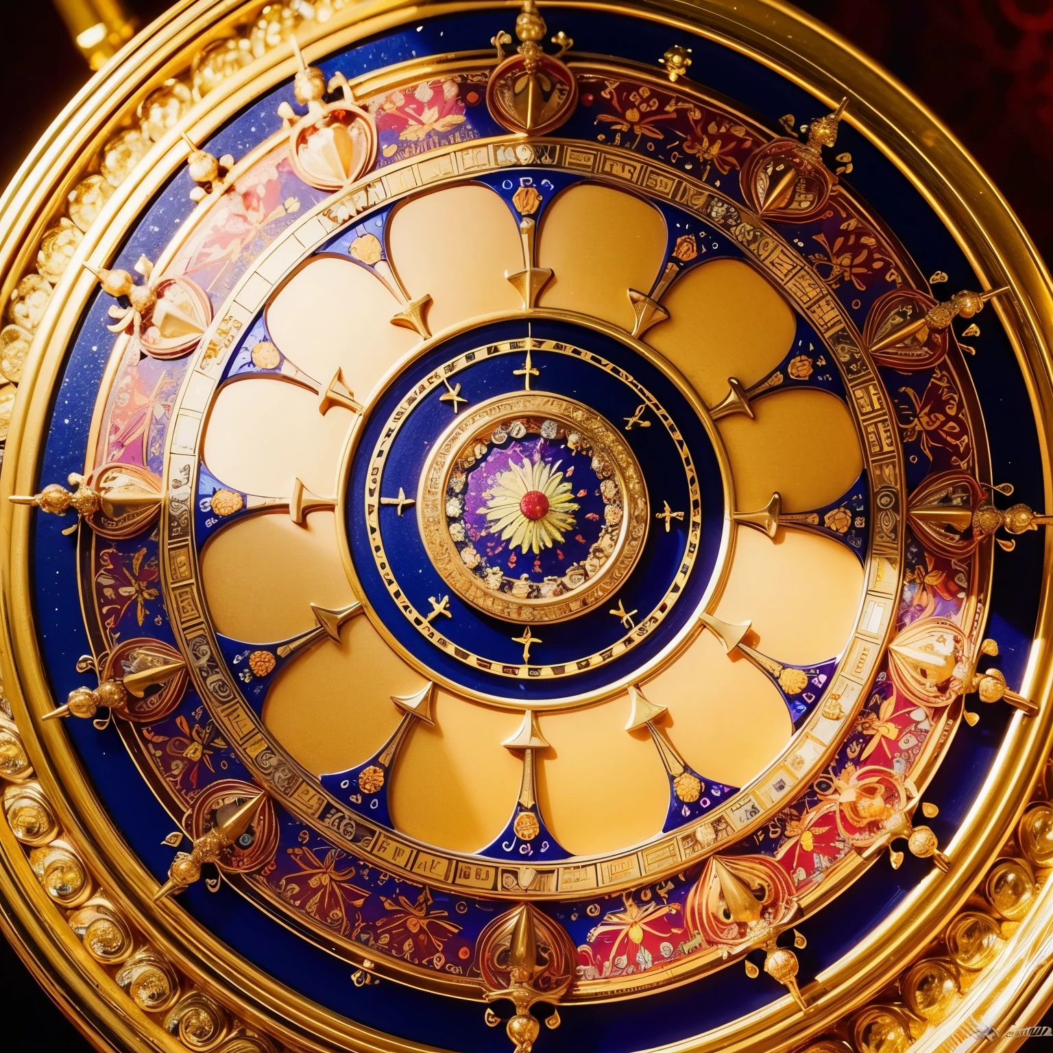 (( best quality)), ((masterpiece)), ( high detail),UHD,Mandala,sparkle,horoscope,beautiful,no human.